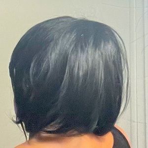 Black Bob wig. New w/o tags